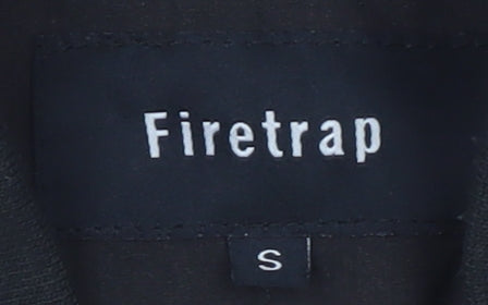 Firetrap Men's Green Camo Bomber Jacket S Regular Fit