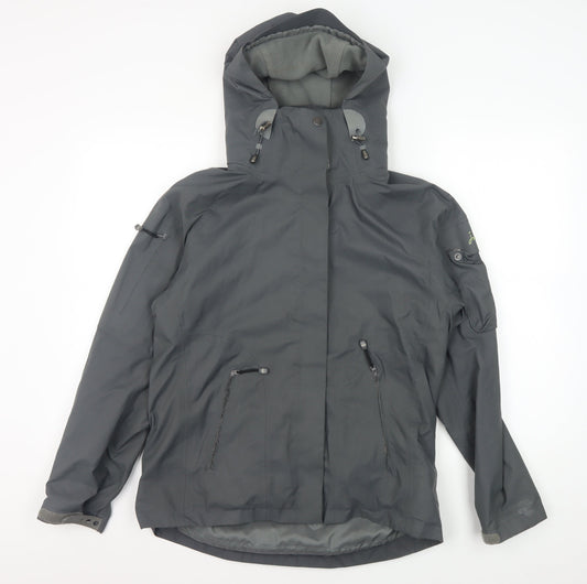 Joules Women's Grey XS Waterproof Rain Coat