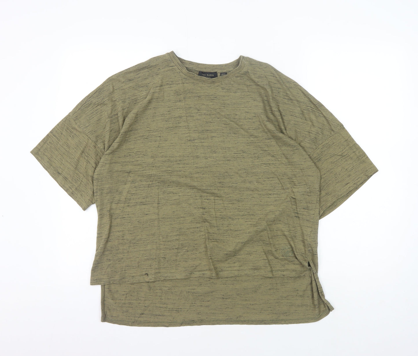Ted Baker Green Cotton T-Shirt Unisex M