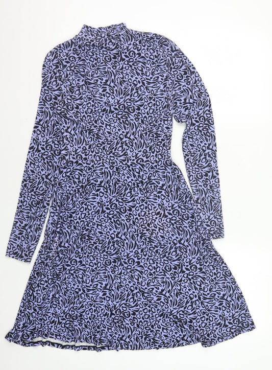 Karen Millen Women's Multicoloured Animal Print Dress