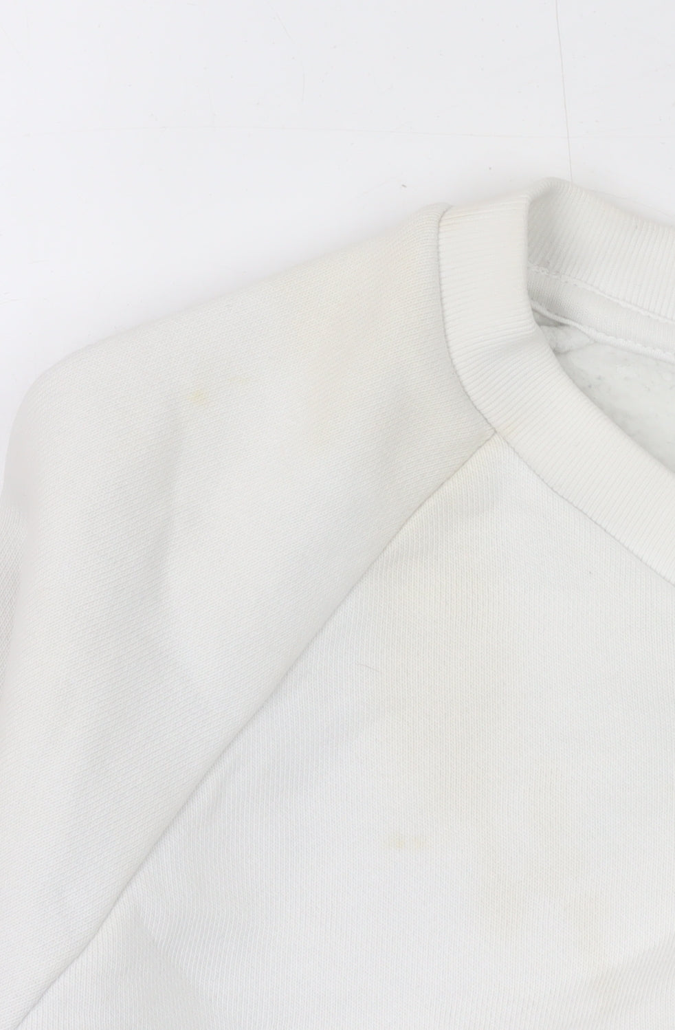 Adidas Men's White Pullover Sweatshirt S