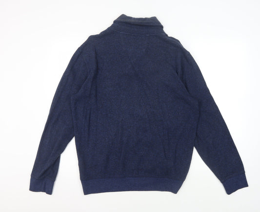 Banana Republic Men's Blue Pullover Hoodie M