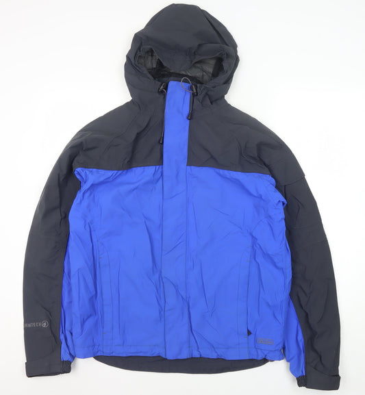 Peter Storm Men's Blue S Parka Jacket Hooded