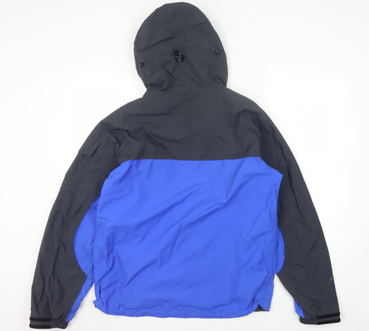 Peter Storm Men's Blue S Parka Jacket Hooded