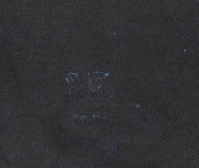 Nike Men's Black Pullover Hoodie M Logo Graphic