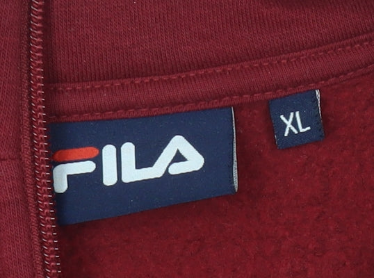 Fila Women's Red Pullover Sweatshirt XL