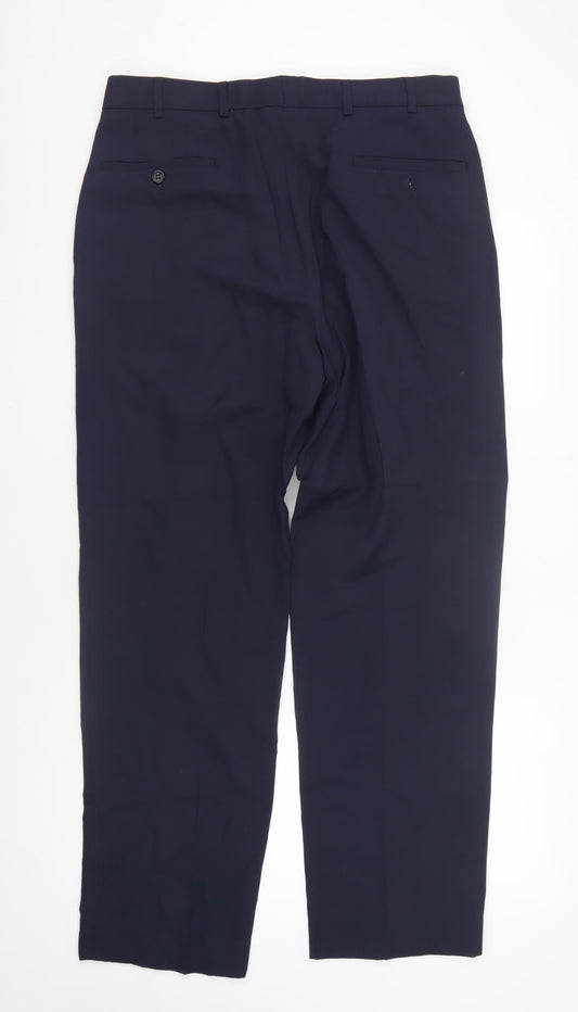 Pierre Cardin Men's Blue Dress Pants 34R