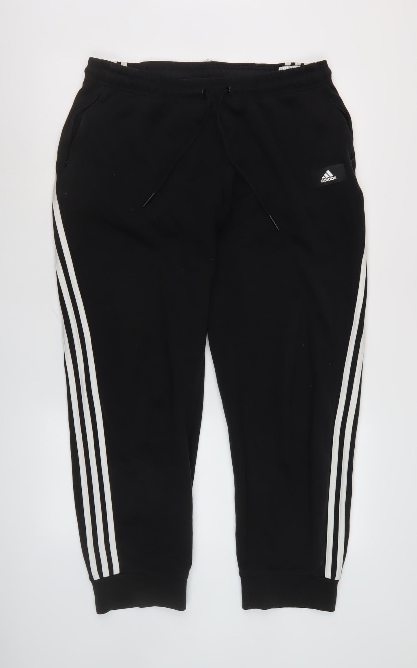 Adidas Men's Black Jogger Trousers Size M
