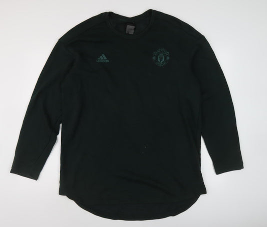 Adidas Men's Green XL Graphic Sweatshirt