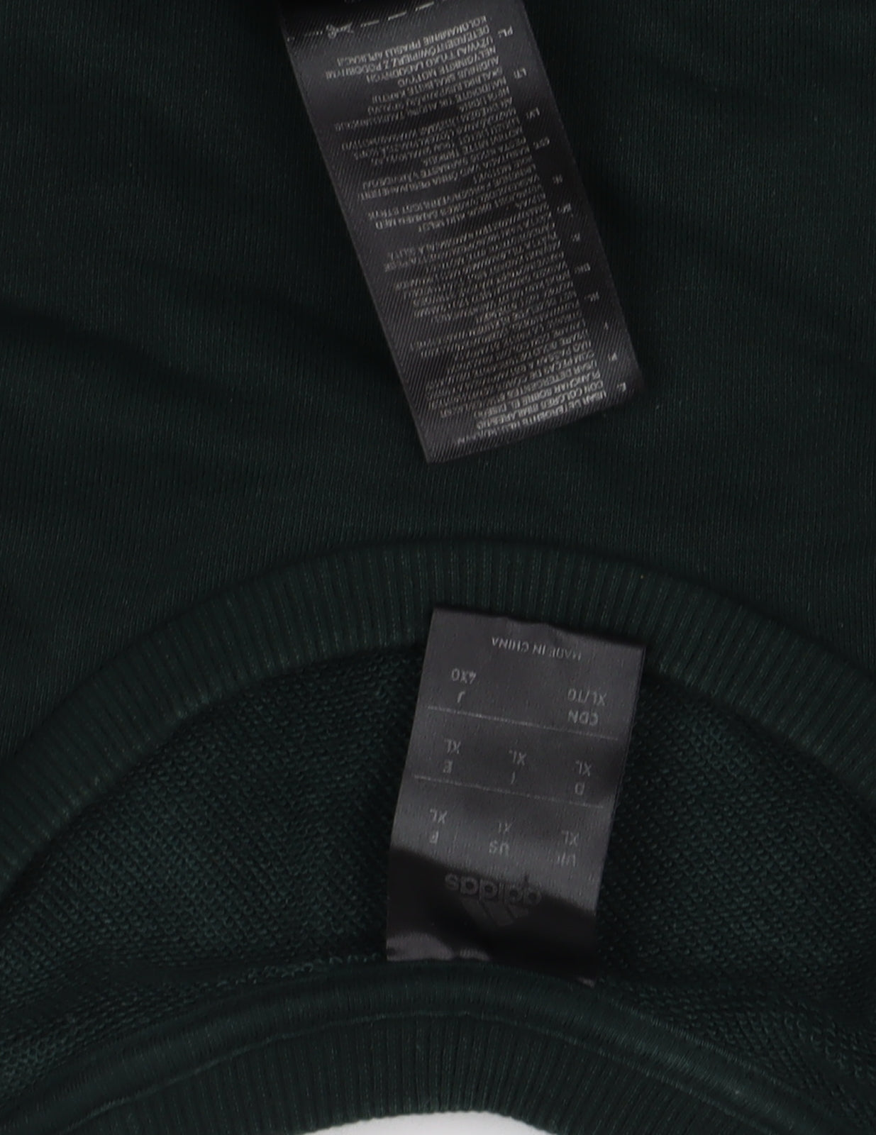 Adidas Men's Green XL Graphic Sweatshirt
