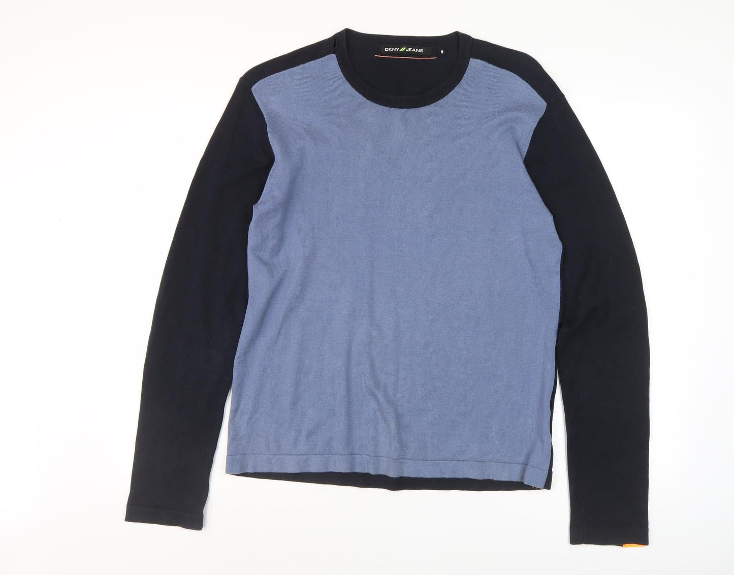 DKNY Jeans Men's Black Blue M Pullover Jumper