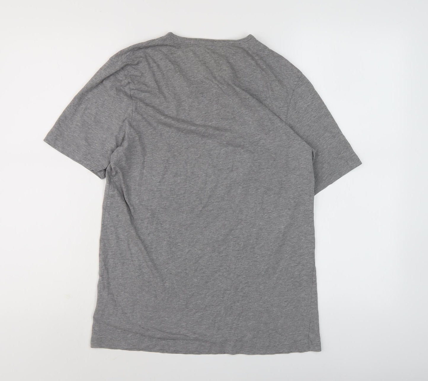 Hugo Boss Men's Grey M Crew Neck T-Shirt