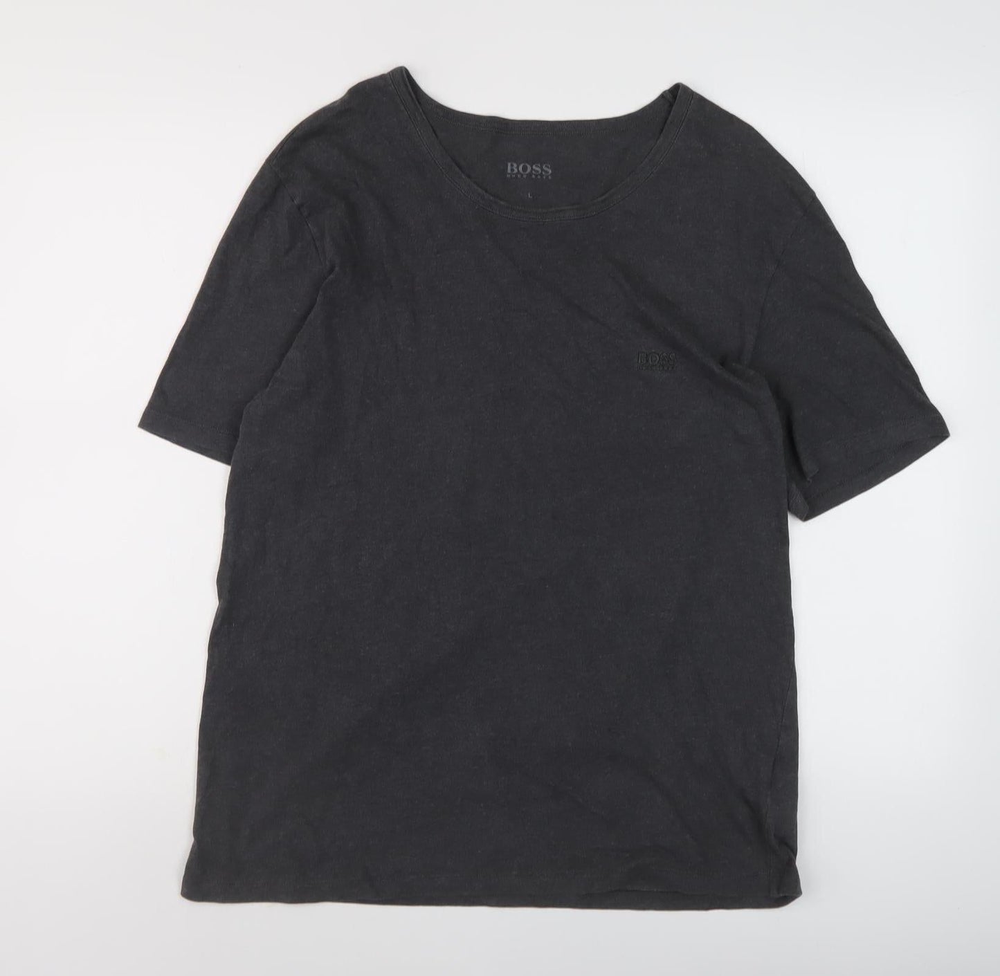 Hugo Boss Men's Black Crew Neck T-Shirt L