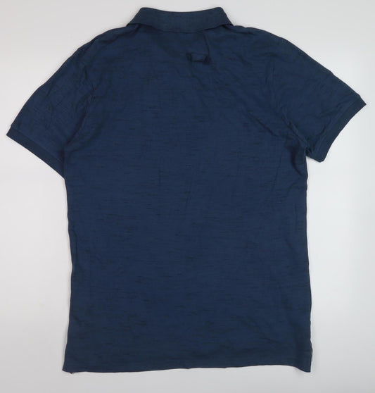 Mountain Warehouse Men's Medium Blue Polo Shirt