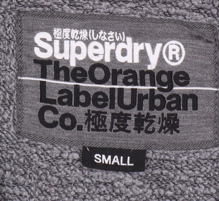 Superdry Men's Black S Full Zip Sweatshirt