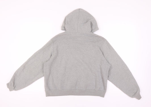 Hollister Women Grey Pullover Hoodie XS