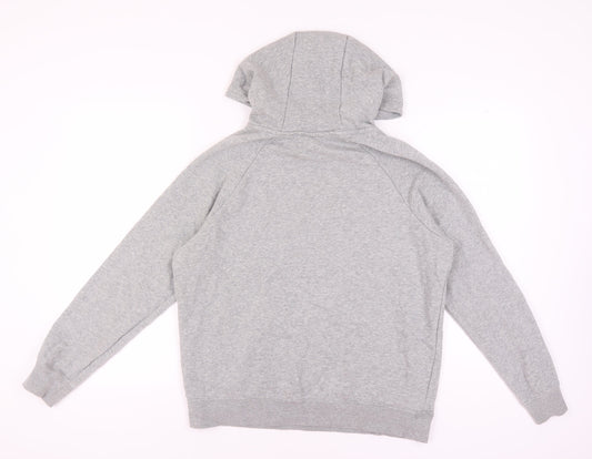 Nike Grey Unisex Hoodie L Lightweight Casual