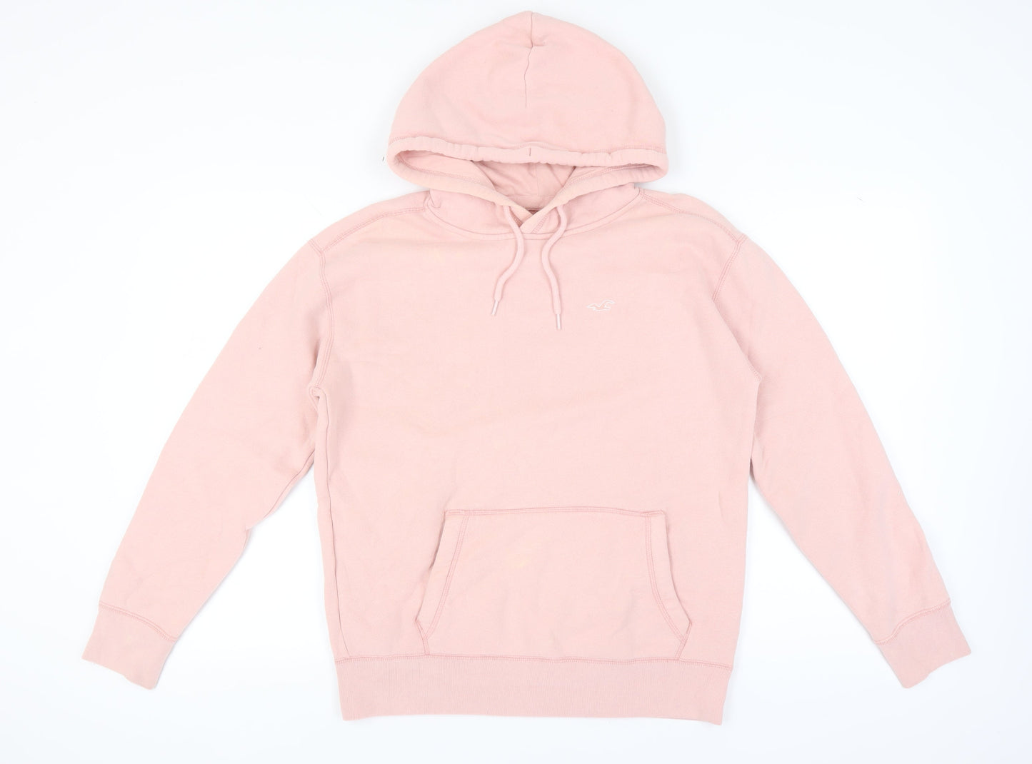 Hollister Co. Women's Pink Pullover Hoodie M