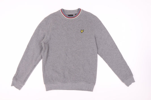 Lyle & Scott Men's Grey Pullover Sweatshirt S
