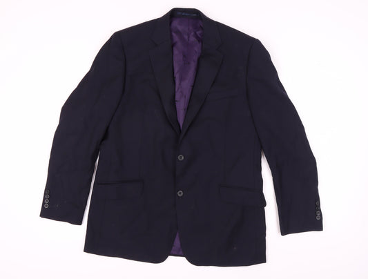 Paul Costelloe Men's Blue Blazer 42 Regular Fit