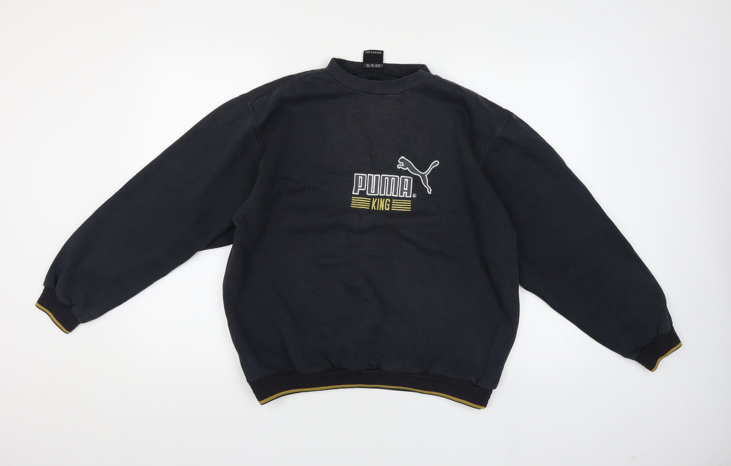 Puma Men's Black M Sweatshirt Logo Print