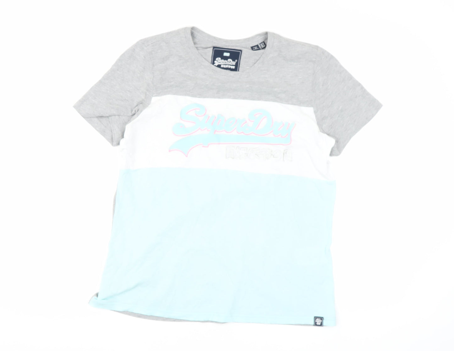 Superdry Women's Multicoloured T-Shirt Size 12