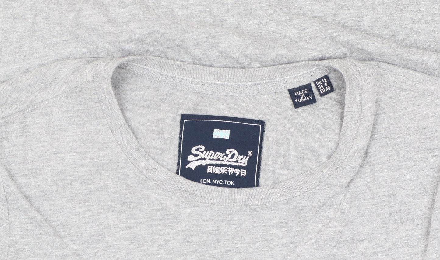 Superdry Women's Multicoloured T-Shirt Size 12