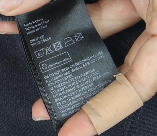 Disney Unisex XL Black Mickey Sweatshirt with Sequins