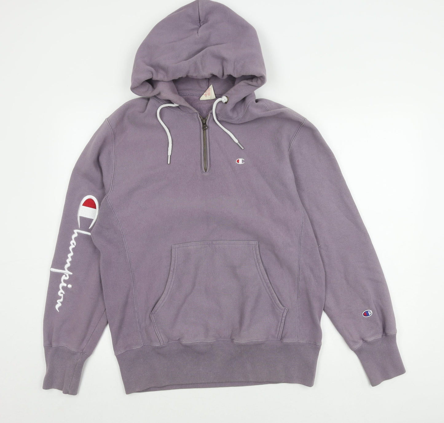 Champion Unisex Adults Purple Pullover Hoodie, L