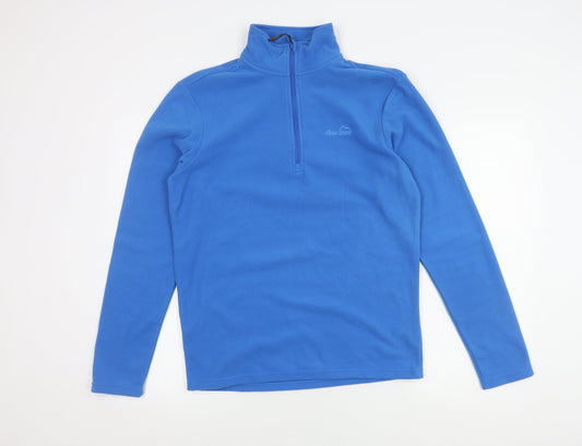 Peter Storm Men's Blue Fleece Pullover Sweatshirt, S