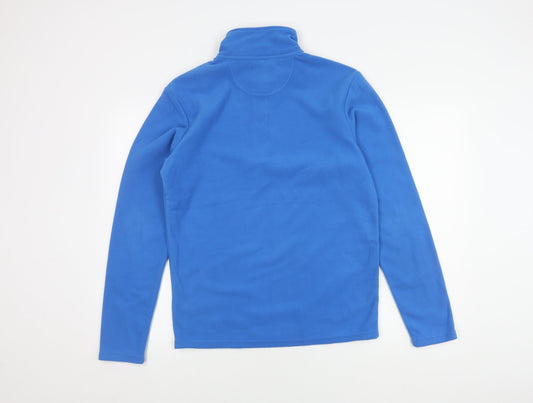 Peter Storm Men's Blue Fleece Pullover Sweatshirt, S