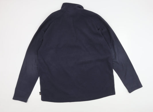 Helly Hansen Men's Blue Fleece 2XL Zip Sweatshirt