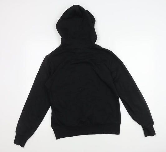 Champion Unisex Black Pullover Hoodie Size L