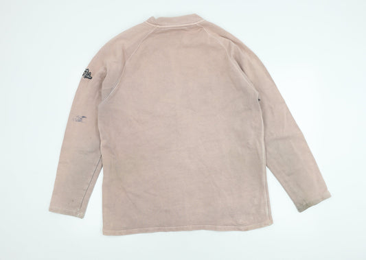 Womens UK M Regular Weird Fish Grey Pullover Sweatshirt