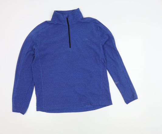 Mens UK M Champion Blue Pullover Sweatshirt