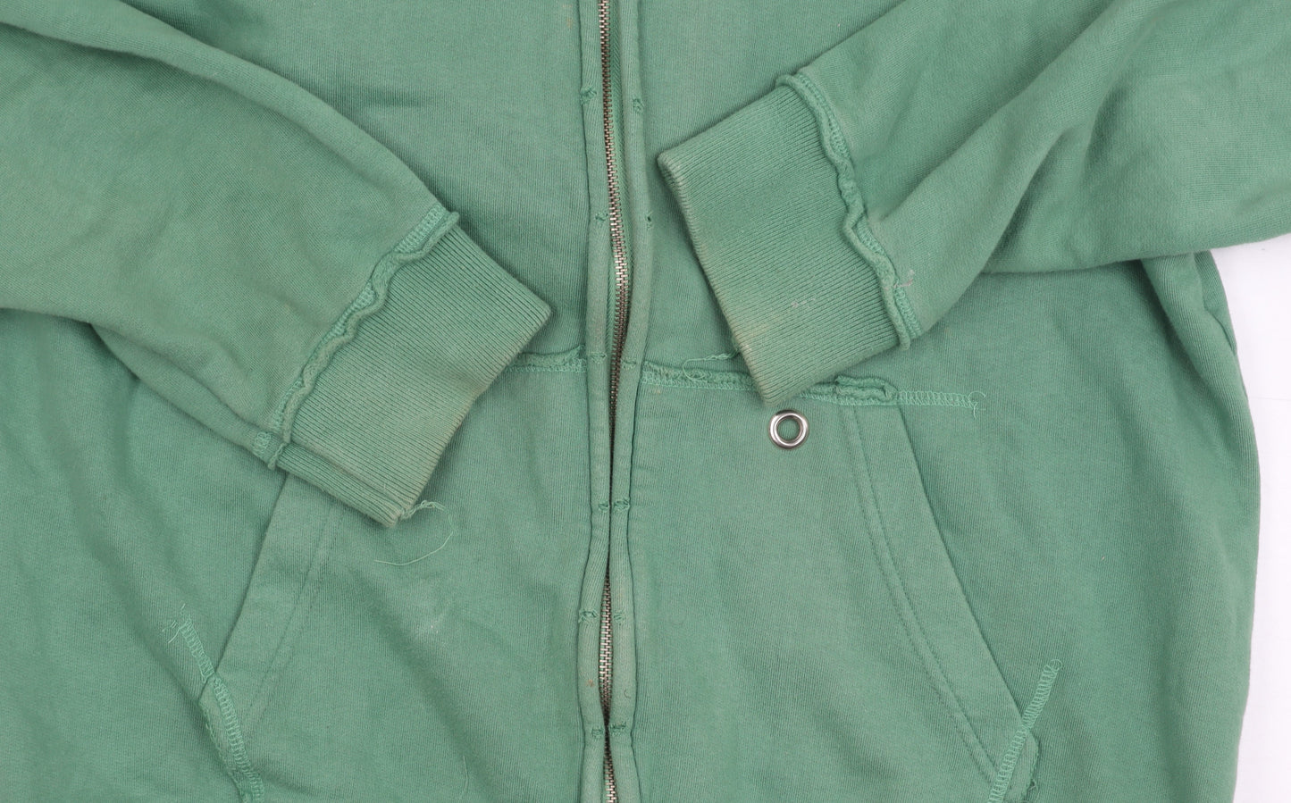 Joe Browns Men's Green Hooded Logo Jacket Size L