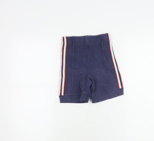 adidas Boys Blue Athletic Shorts, 5 Years, Gym Ready
