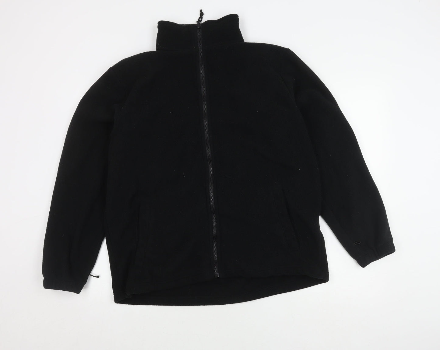 Mountain Warehouse Men's Black Fleece Jacket L