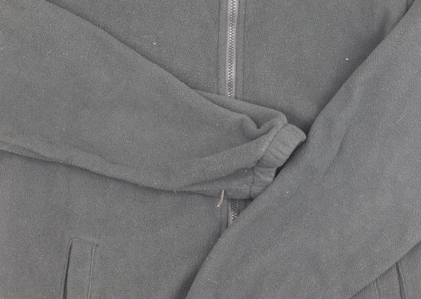 Mountain Warehouse Men's Black Fleece Jacket L