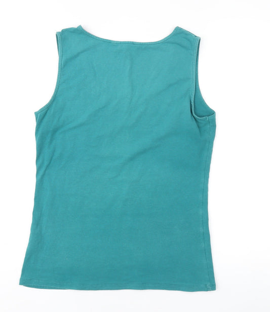 Boden Women's Green Sleeveless Tank UK 16