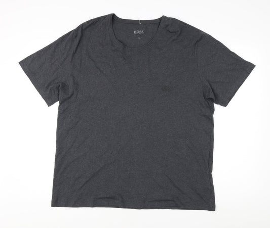 Hugo Boss Men's Grey Crew Neck T-Shirt 2XL