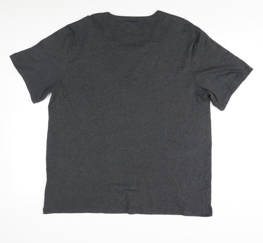 Hugo Boss Men's Grey Crew Neck T-Shirt 2XL