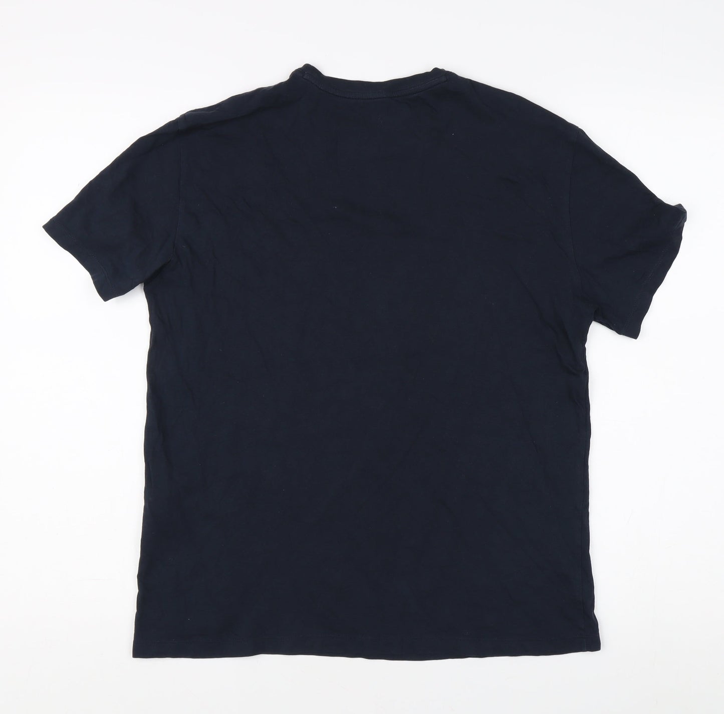 Armani Exchange Men's Blue Graphic Print T-Shirt, Size S