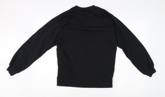 Threadbare Women's Black Pullover Sweatshirt Size 6