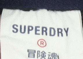 Superdry Men's Black Pullover Hoodie S