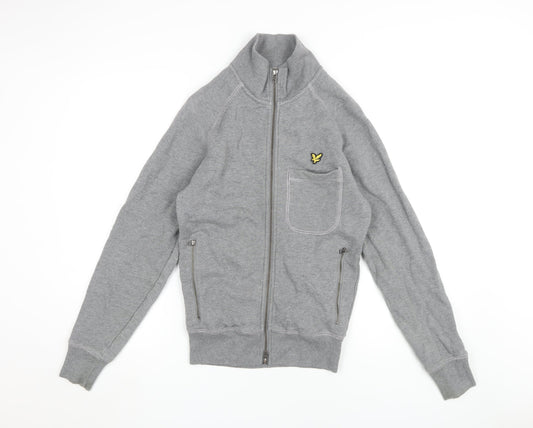 Lyle & Scott Men's Grey Full Zip Sweatshirt S