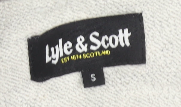 Lyle & Scott Men's Grey Full Zip Sweatshirt S