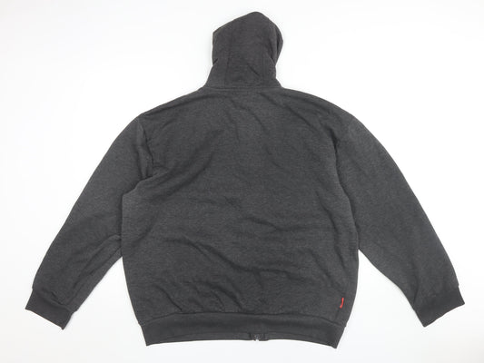 Slazenger Men's Grey Full Zip Hoodie 2XL