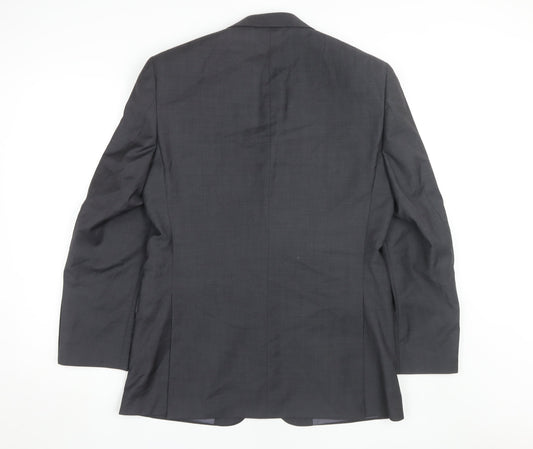 Daniel Hechter Men's Grey Blazer, Size 38 Regular Fit