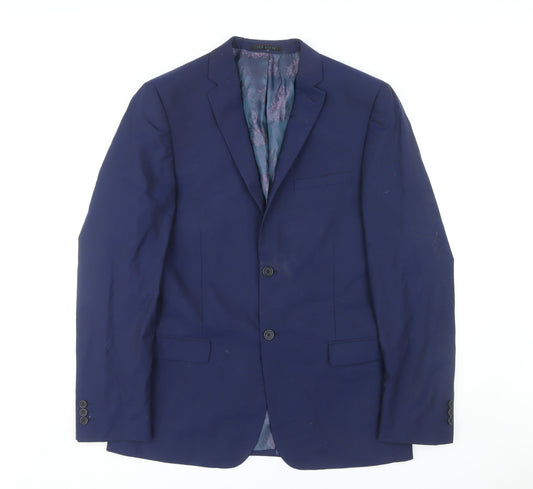 Ted Baker Men's Blue Blazer Jacket Size 40L
